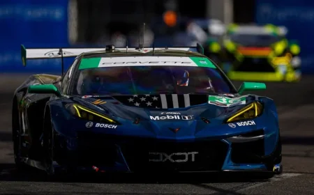 Lexus No. 89 Faces Tech Issues; Wickens’ Corvette Secures GTD Pole