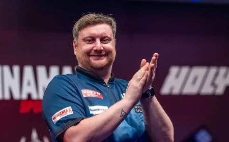 Cameron Menzies Stuns Raymond van Barneveld in 6-3 Rout as Three Former Champions Exit European Darts Grand Prix