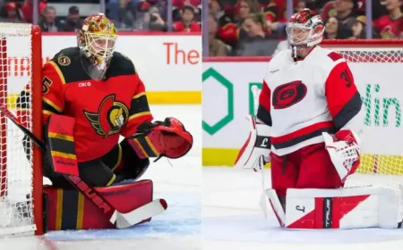 Linus Ullmark Under the Microscope as Senators-Hurricanes Goalies Collide