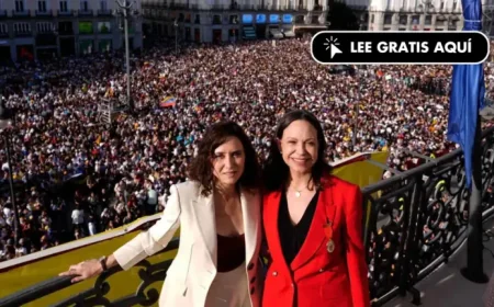 María Corina Machado in Madrid: the Barcelona clash that exposed a deeper rupture