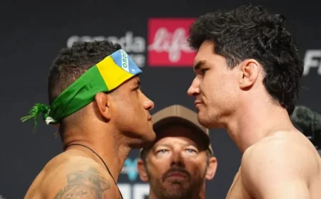 UFC Winnipeg Results: Burns Battles Malott Live