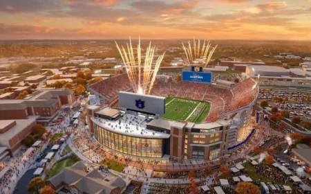 Auburn Trustees Approve Jordan-Hare North Project for Auburn Tigers