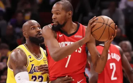 Rockets Vs Lakers as Game 1 Arrives in Los Angeles