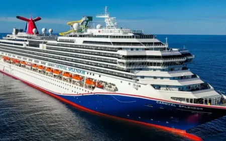 Carnival Splendor and the Search Off Brisbane Coast as 2026 Sailing Is Delayed