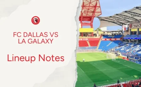 La Galaxy – Fc Dallas: Lineup notes reveal a deeper test beneath a familiar Western clash