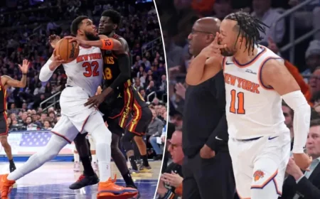 Knicks Dominate Hawks in Game 1 Playoff Victory