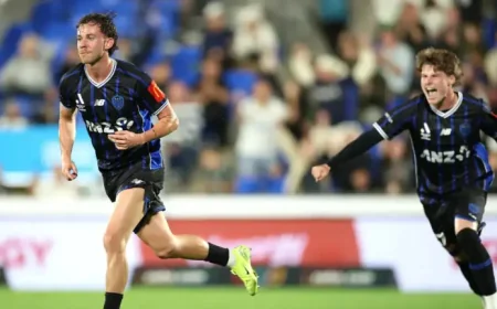 Auckland Fc Vs Central Coast Mariners as the Premiers Plate race tightens