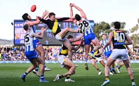 North Melbourne Vs Richmond: Roos eye fourth win as Tigers chase first