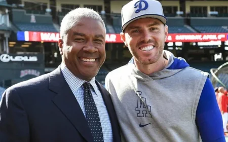 Freddie Freeman Honors Favorite Player, Garret Anderson