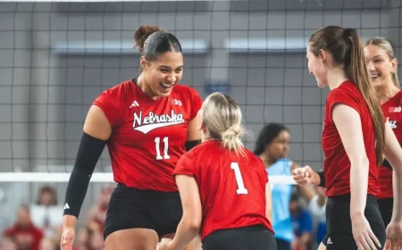 Sigler Leads Nebraska to Victory Over Creighton in Exhibition Match