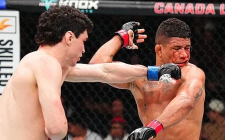 Mike Malott Dominates Gilbert Burns in UFC Winnipeg Main Event Win
