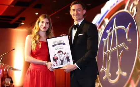 Jim Stynes legacy drives Harris Andrews’ new bursary