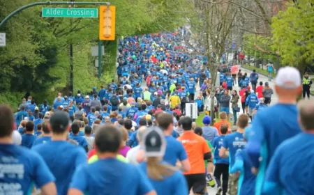 Vancouver Sun Run Turns a Record Field Into a Citywide Traffic Test