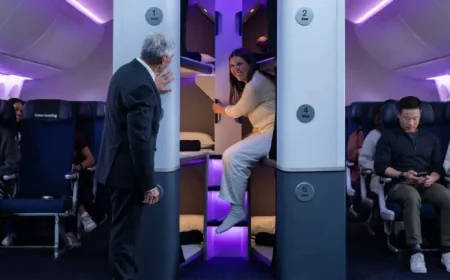 New Zealand Introduces World’s First Economy Sleep Pods for Long Flights