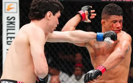 Gilbert Burns Retires Following Knockout Loss to Mike Malott at UFC Winnipeg