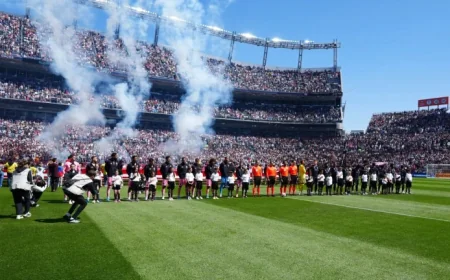 75,824 Fans Fill Mile High Stadium for MLS Match