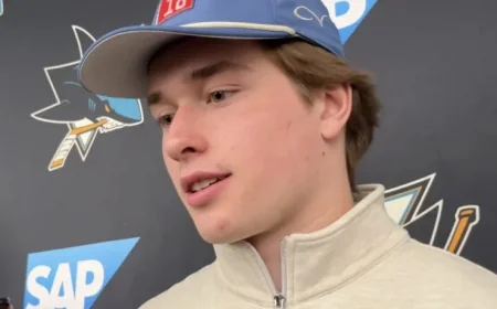 Celebrini Seeks Contract Extension with Sharks, Discusses Captaincy Future