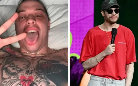 Pete Davidson Reveals Tattoo-Free Look, Internet Questions $200k Cost