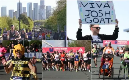 Manchester Marathon 2026 brings thousands into the streets, with one finish line in sight