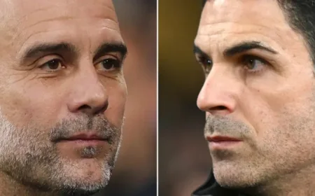 Man City Vs Arsenal: City’s wide men could shape a tense title test