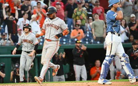 Giants Edge Nationals 7-6 in 12-Inning Thriller