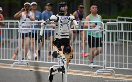 Robots Outperform Humans in Beijing Half-Marathon