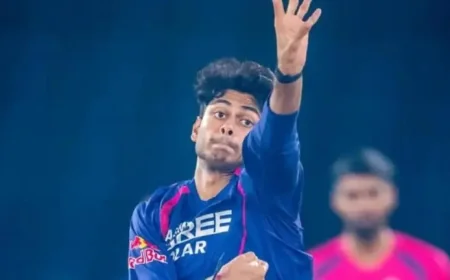 Yash Punja makes IPL debut as Rajasthan Royals hand Karnataka leg-spinner a first look against KKR
