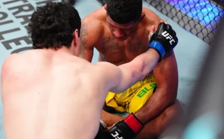 Top Performers and Defeated Fighters at UFC Winnipeg