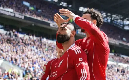 Virgil Van Dijk in minute 100: Liverpool steals derby drama at Everton