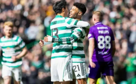Celtic Fc stay in title race after Oxlade-Chamberlain winner
