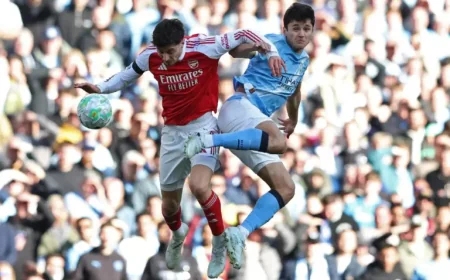 City Arsenal live: Donnarumma error levels Premier League showdown at the Etihad