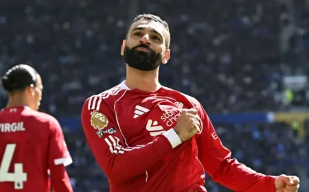 Liverpool Triumphs Over Everton: Salah Shines Among Five Key Performers