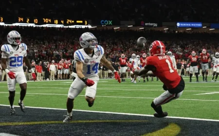 Georgia Receiver Draft Prospect Zachariah Branch Arrested for Obstruction Misdemeanor
