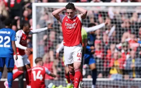 Premier League Table 2025/26: Arsenal and City Set for Title Clash