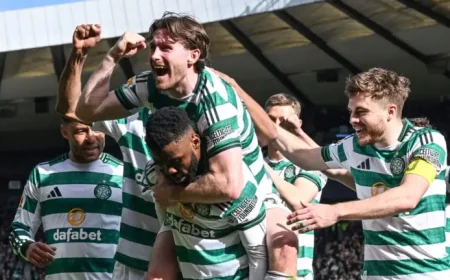 Celtic storm into Scottish Cup final after extra-time win over St Mirren