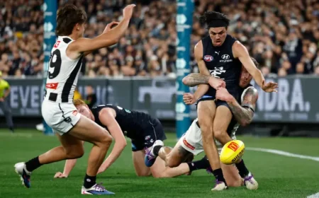 Elijah Hollands Carlton Football Club: 5 troubling questions after Carlton’s “unprecedented and complex” night