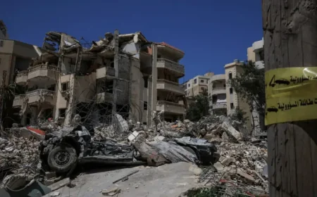 Map of a New Border Reality in Southern Lebanon