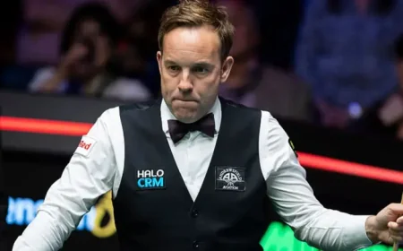 Higgins Carter World Championship: Carter rallies to lead Higgins in Crucible opener