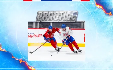 Habs Score at the Turning Point: What Practice Reveals Before Game 1