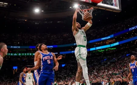 Boston Celtics Dominate 76ers 123-91 in Game 1 Triumph