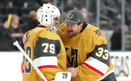 Carter Hart Gets the Nod as Golden Knights Set Game 1 Goaltender