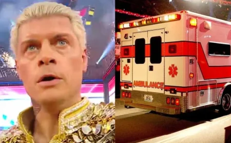 Cody Rhodes Displays Gruesome Face Injury at WWE WrestleMania 42