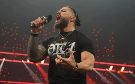 Roman Reigns Challenges Oba Femi after WWE WrestleMania 42