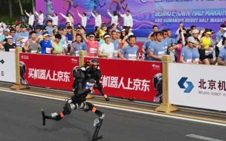 Humanoid Robot Surpasses Human Speed in Sprint: NPR