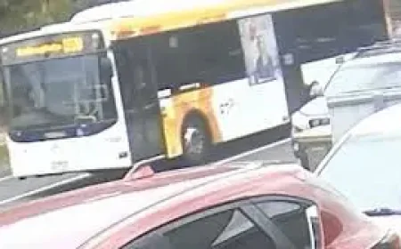 School Bus Incident in Melbourne Leaves Boy Dangling from Moving Vehicle