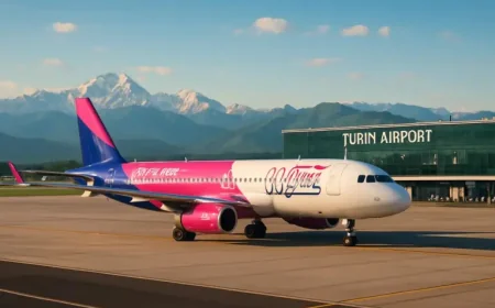 Wizzair launches Turin base with seven routes in September 2026