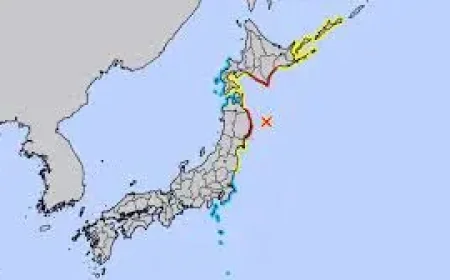 Japan Earthquake Triggers Tsunami Warning as Northeast Coast Shifts Into Alert