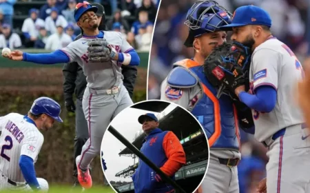 Mets Suffer 11th Straight Defeat in Heartbreaking Extra-Inning Loss to Cubs
