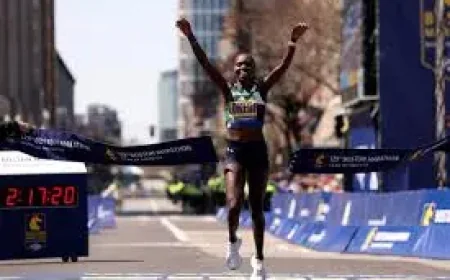 Boston Marathon: 2 Kenyan Stars Chasing Glory in a Deep Elite Field