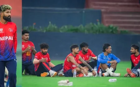 Nep Vs Uae: Nepal’s new T20 reset begins as floodlights arrive in Kirtipur